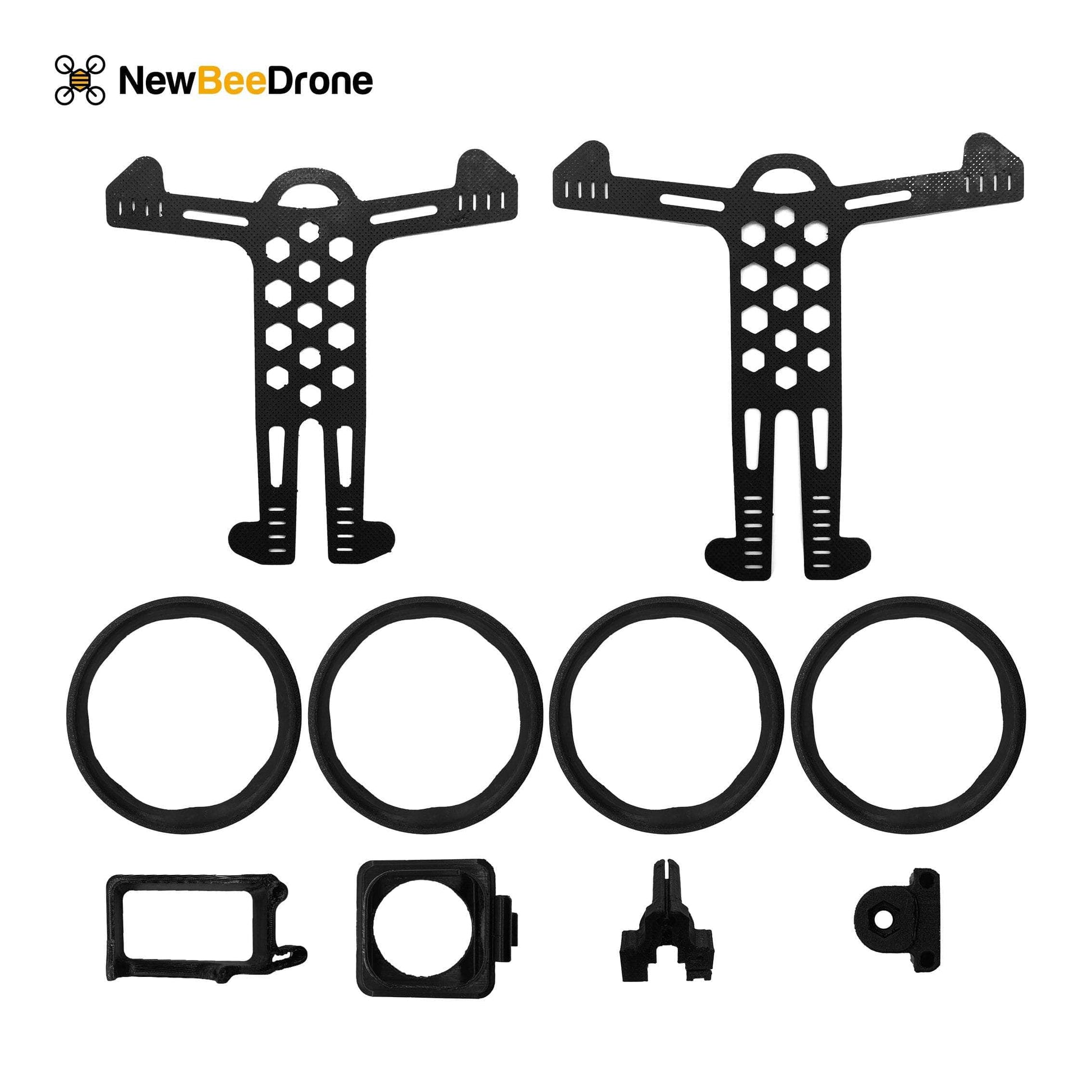 NewBeeDrone Drone Frames NewBeeDrone CineMah 3D Printed Accessories  - GoPro Mounts, Ducts, Etc.