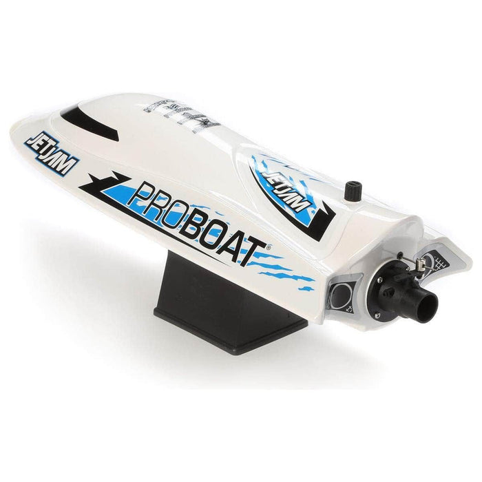 PRB08031V2T2, Pro Boat Jet Jam V2 12" Self-Righting Brushed RTR Pool Race Boat (White) w/2.4GHz Radio, Battery & Charger