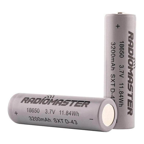 HOBBYPORTER Battery (PRE-ORDER) RadioMaster 18650 3200mAh 3.7V Li-ion Battery (2Pcs)