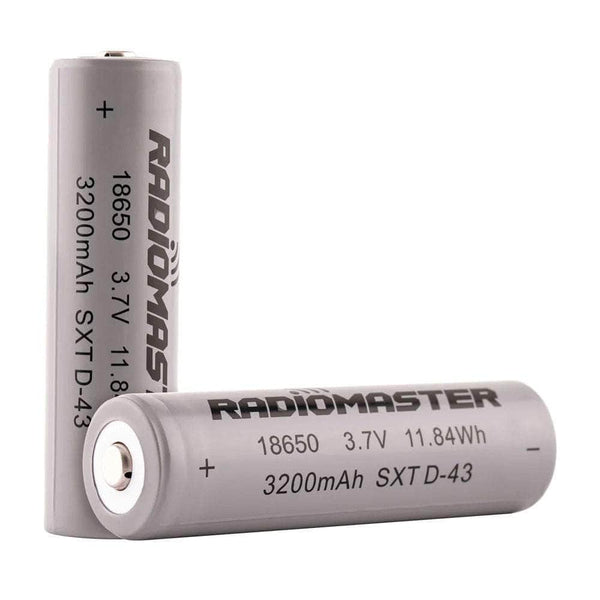 HOBBYPORTER Battery (PRE-ORDER) RadioMaster 18650 3200mAh 3.7V Li-ion Battery (2Pcs)