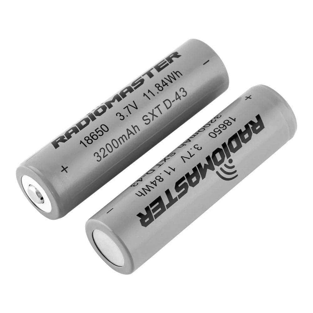 HOBBYPORTER Battery (PRE-ORDER) RadioMaster 18650 3200mAh 3.7V Li-ion Battery (2Pcs)