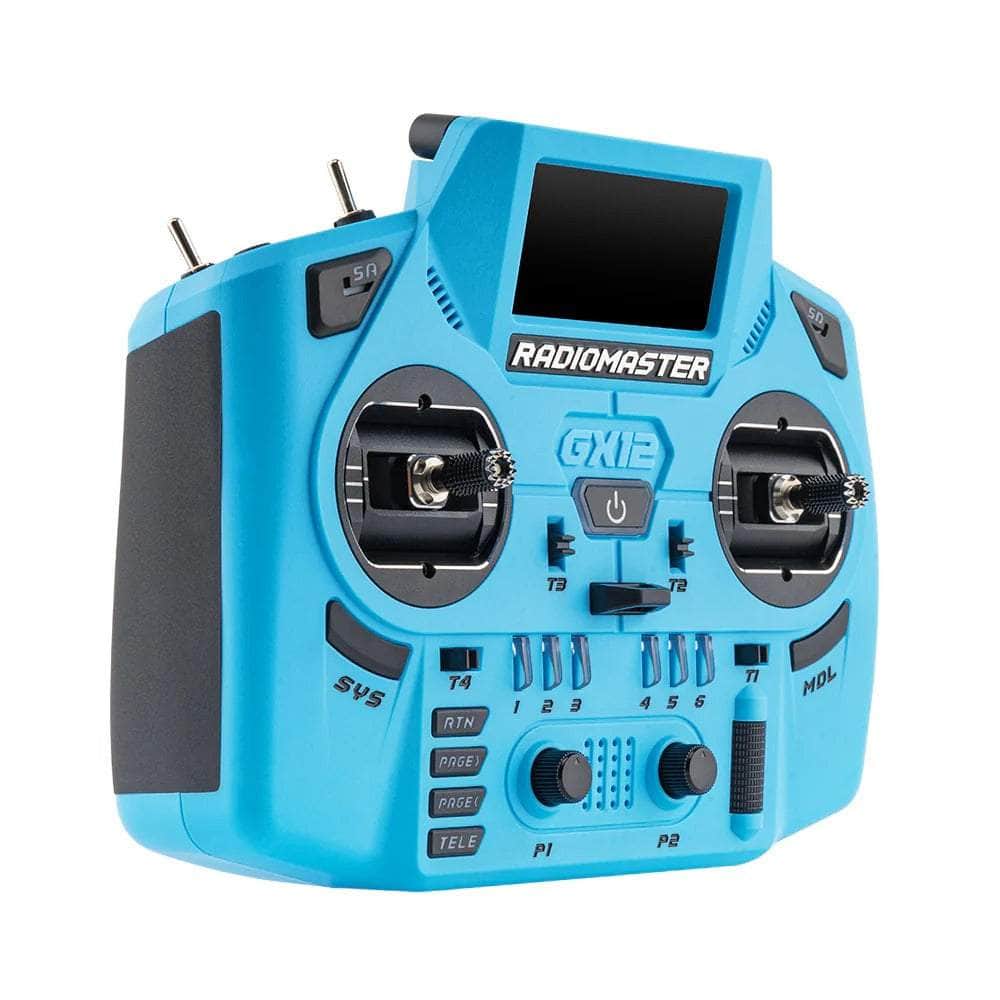 HOBBYPORTER RC TX (PRE-ORDER) RadioMaster GX12 Dual-Band Crush Radio Controller - ELRS 2.4GHz M2 - Multi Color