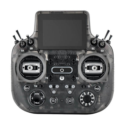 HOBBYPORTER RC TX Transparent Charcoal (PRE-ORDER) RadioMaster GX15 Max Radio Controller - ELRS 2.4GHz M2