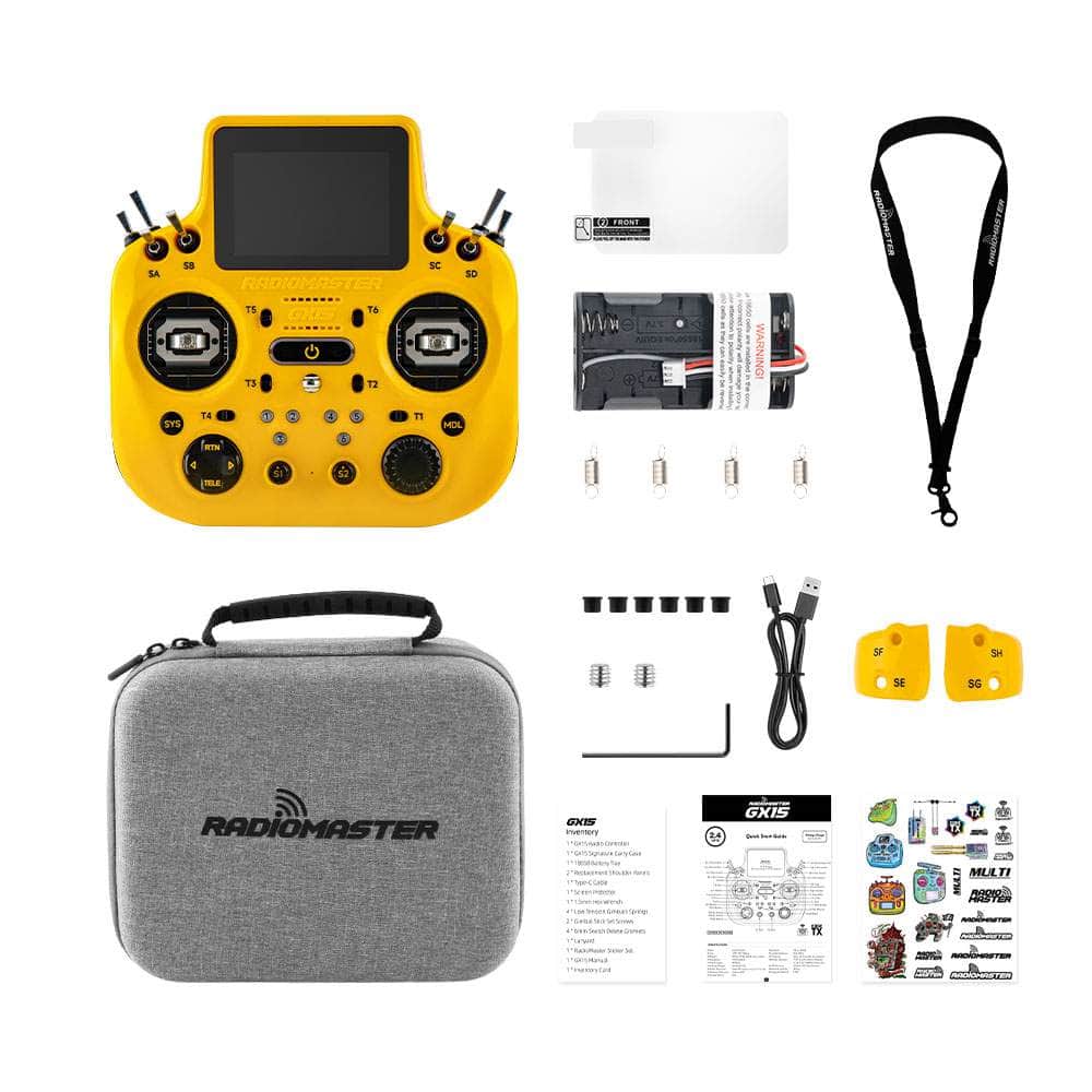 HOBBYPORTER RC TX (PRE-ORDER) RadioMaster GX15 Radio Controller - ELRS 2.4GHz M2 - Multi Color
