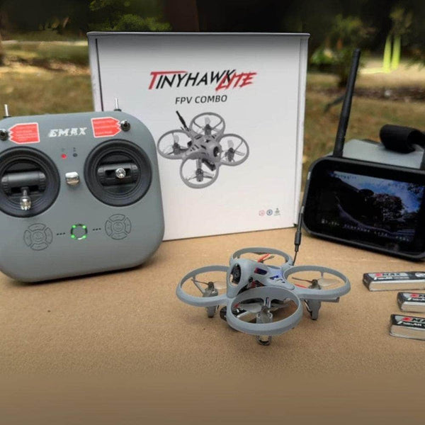 EMAX FPV Drones BNF & RTF (PREORDER) EMAX Tinyhawk Lite FPV Drone RTF Kit w/ Goggles and Radio