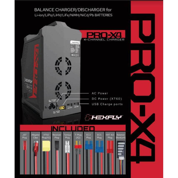 RER15248, Hexfly Pro X4 Charger