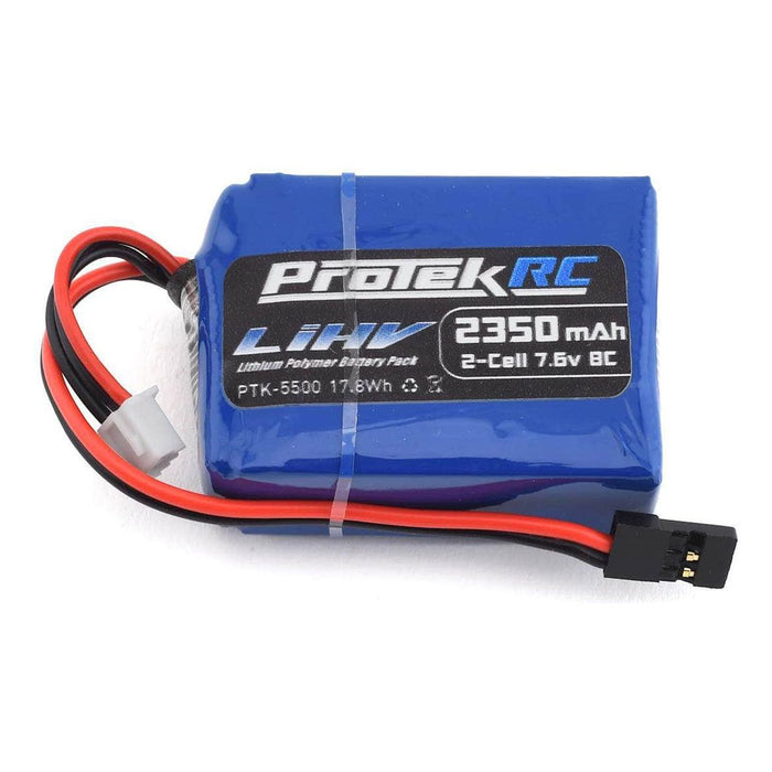 PTK-5500, ProTek RC HV LiPo Receiver Battery Pack (HB/TLR 8IGHT) (7.6V/2350mAh)