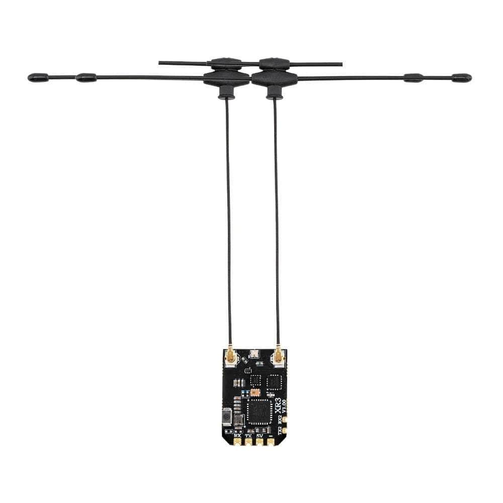 HOBBYPORTER RC RX RadioMaster XR3 Nano Multi-Frequency ELRS 2.4GHz/Sub-G 900MHz Diversity Receiver