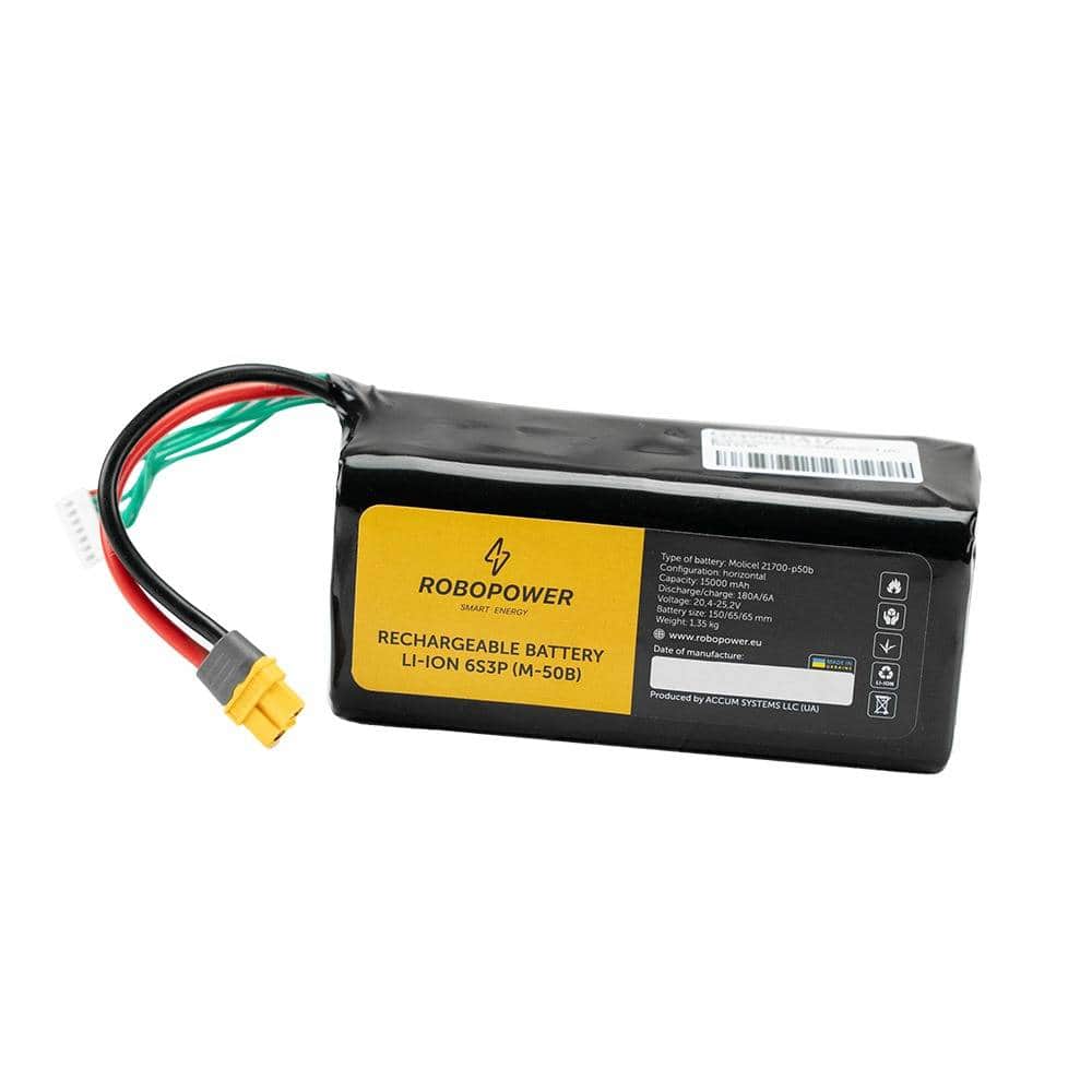 CJLTech Battery RobopowerUA 15000mah 6S Li-Ion Battery - XT60