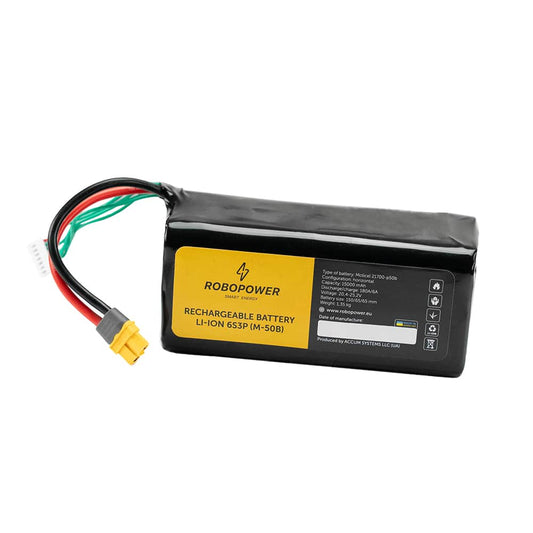 Robopower Battery RobopowerUA 15000mah 6S Li-Ion Battery - XT60 - NDAA