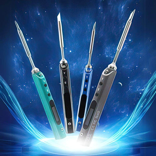SEQURE Tools SEQURE Mini SQ-001 65W Digital OLED Soldering Iron w/ 19V Power Supply - TS-B2