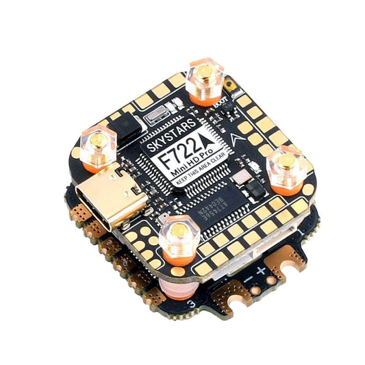 SKYSTARSRC Stack SkyStars Fly Stack - F722 HD Pro FC + KM40 Pro 40A BLHeli_32 ESC - Mini 20x20