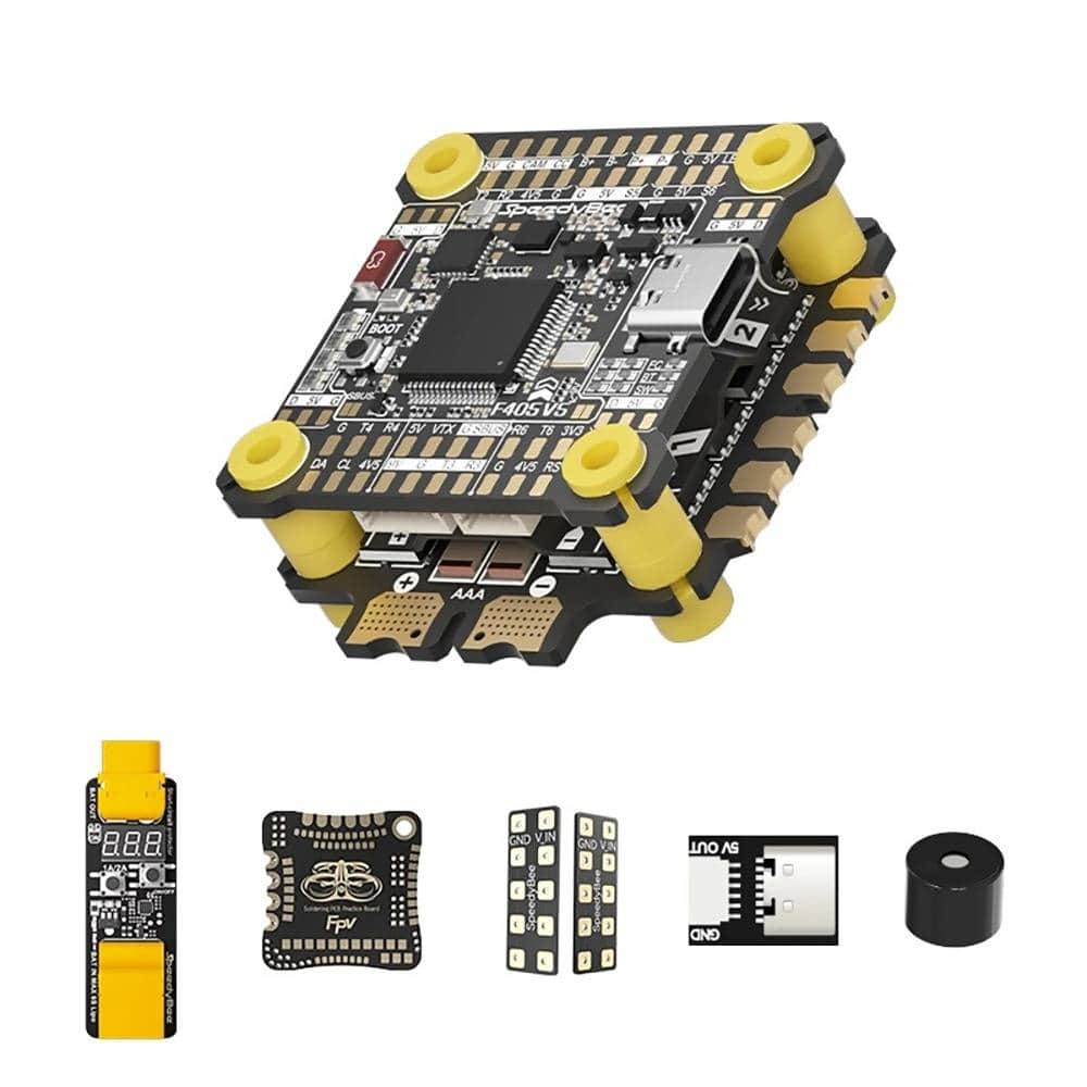 RUNCAM Stack SpeedyBee F405 V5 Stack - F405 FC + 55A 3-6S OX32 ESC - 30x30 - Deluxe