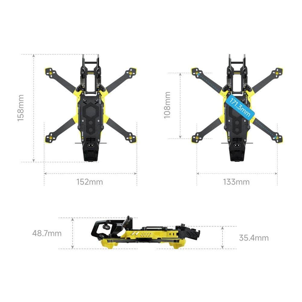 RUNCAM Frame SpeedyBee Master3X Modular 3-3.6" Frame Kit