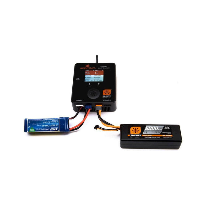 SPMX22004S30, Spektrum RC 4S Smart LiPo 30C Battery Pack w/IC3 Connector (14.8V/2200mAh)