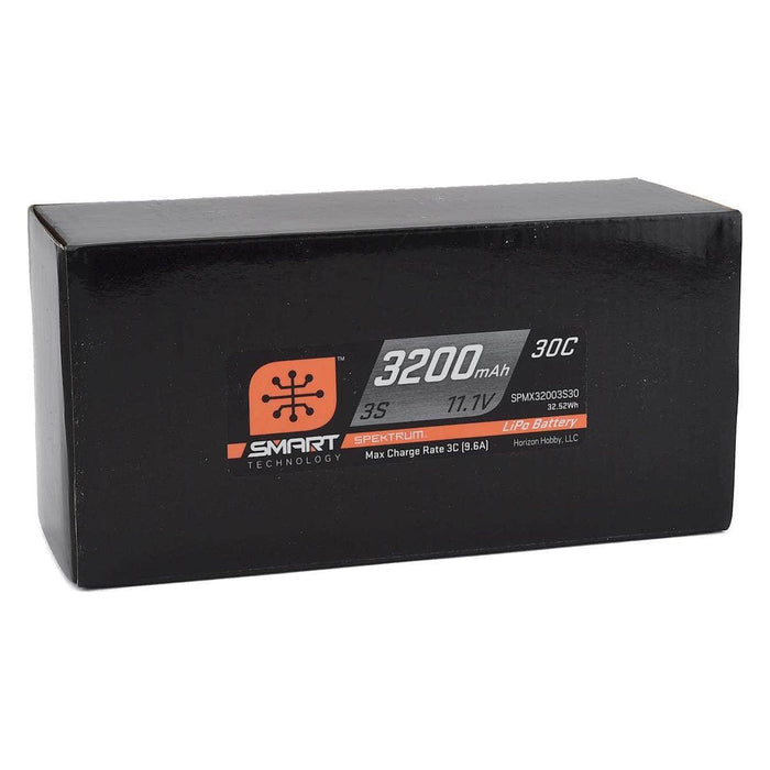 SPMX32003S30, Spektrum RC 3S Smart LiPo Battery Pack w/IC3 Connector (11.1V/3200mAh)