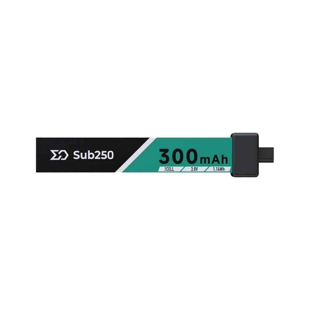 SUB250 Battery Sub250 1S 300mAh 75C Micro Battery 5PK - A30