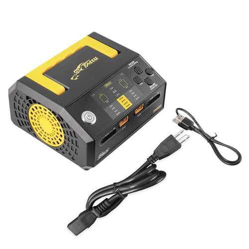 TATTU Charger Tattu TA1000 1000W 25A/X2 1-7S G-Tech Dual-Channel LiPo Charger - XT60