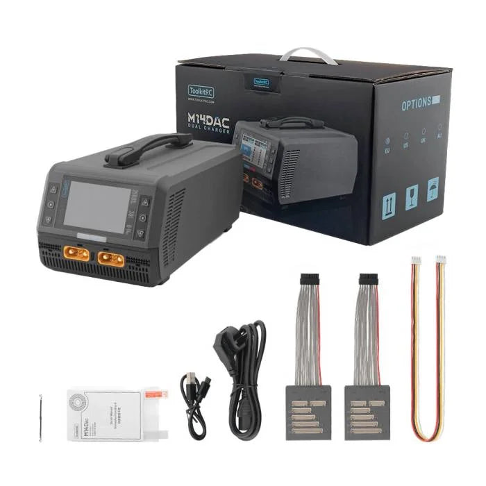 TOOLKITRC Charger ToolkitRC M14DAC 2500W 6-14S Dual Charger