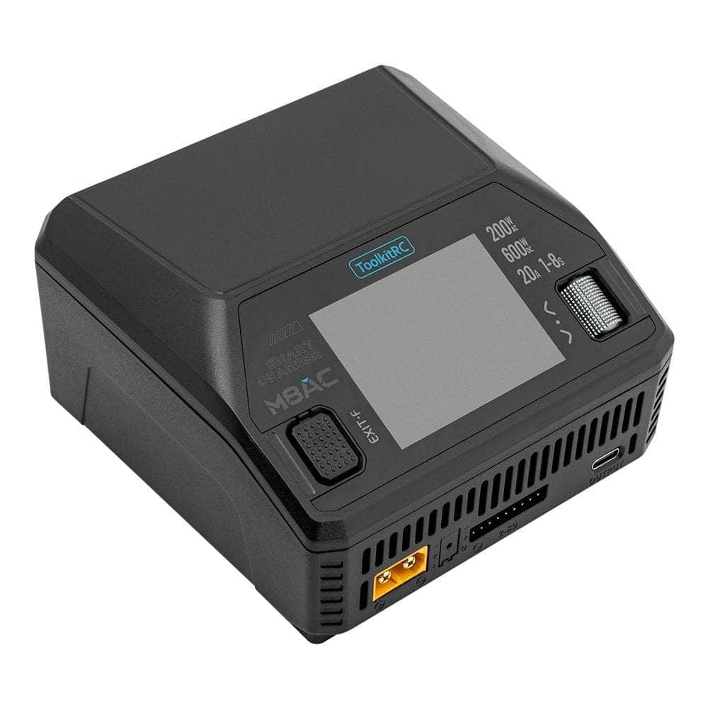 TOOLKITRC Charger ToolkitRC M8AC 600W 20A 1-8S AC/DC Smart Charger - XT60