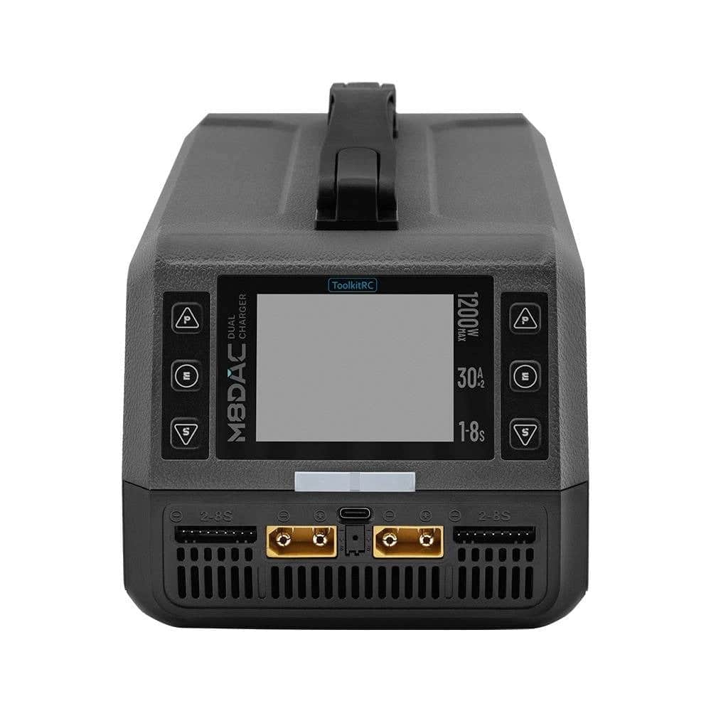 TOOLKITRC Charger ToolkitRC M8DAC 1200W 50A Dual Output Charger