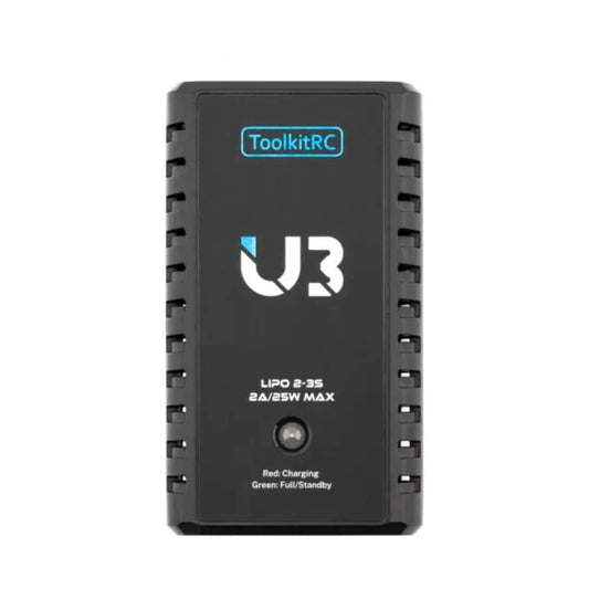 TOOLKITRC Charger ToolkitRC U3 2A 25W 2-3S USB-C Balance LiPo Charger