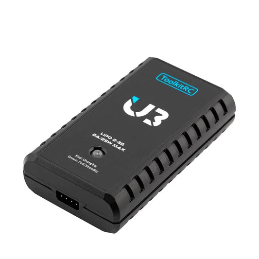 TOOLKITRC Charger ToolkitRC U3 2A 25W 2-3S USB-C Balance LiPo Charger