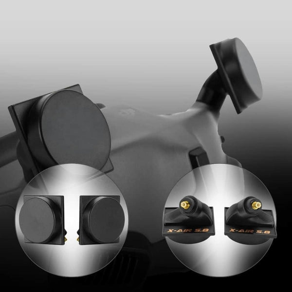 TRUERC Antenna TrueRC X-AIR 5.8GHz MK II Antenna (Set of 2) - DJI Goggles 2 - LHCP (Blackout)