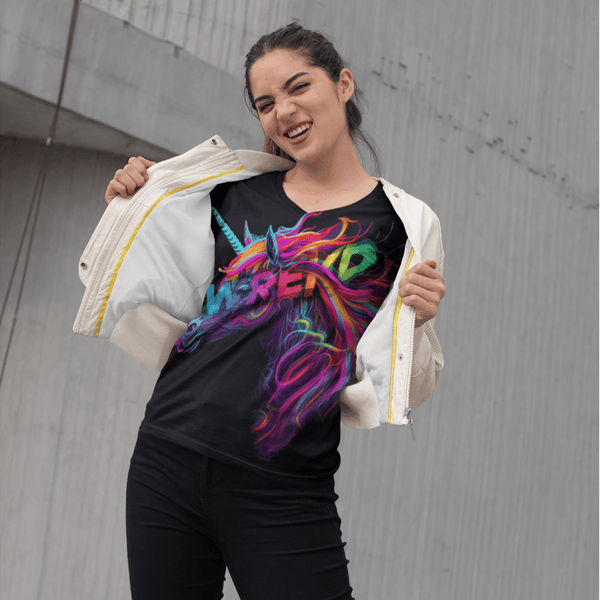 WREKD Co. Clothing, T-Shirt Unicorn "Frisa Lank" Women's Tee