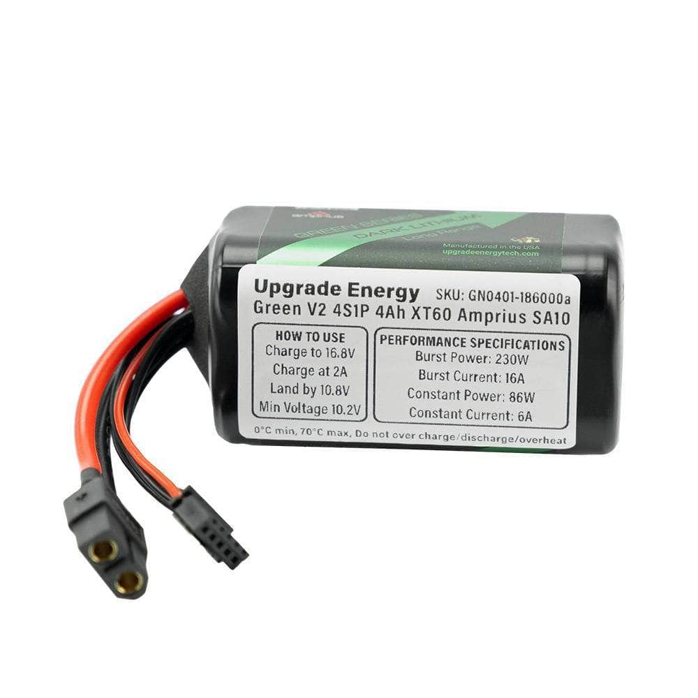 Upgrade Energy Battery Upgrade Energy Green V2 4000mAh 4S Amprius Li-ion Battery - XT60