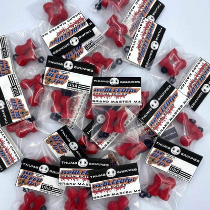 weBLEEDfpv RADIO TRANSMITTERS Thumb Grippies weBLEEDfpv Special Edition