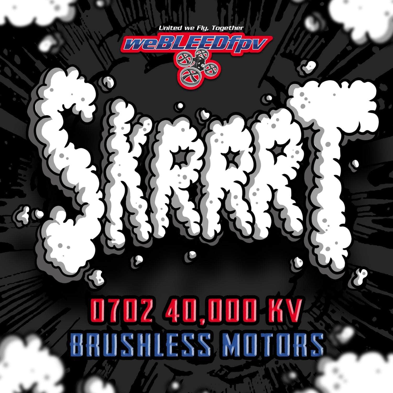 0702 weBLEEDfpv 0702 40,000kv SKRRRT Micro Motors w/Knurled Shaft Design SE ...