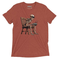 WREKD Co. WREKD Swag Clay Triblend / XS Skeleton FPV Tri-Blend Vintage Fitted Tee by WREKD Co. - Choose Color / Size
