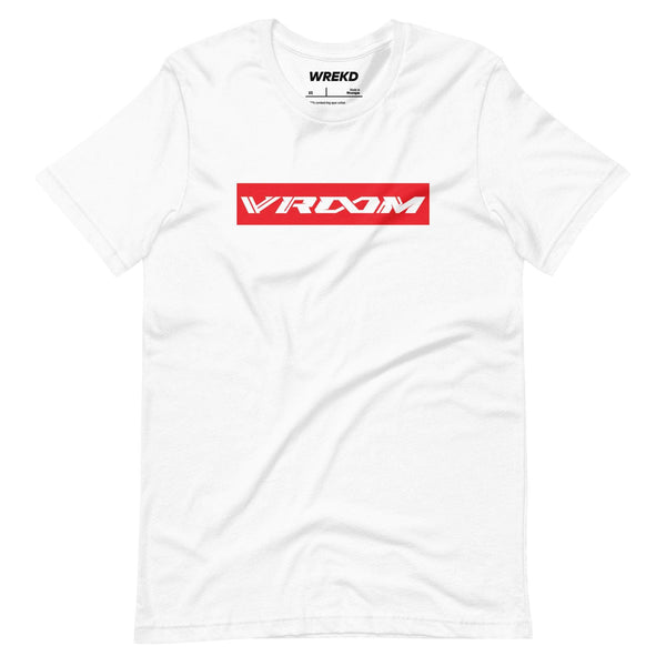 WREKD Co. White / XS VROOM "Soopreme" Unisex Logo Tee