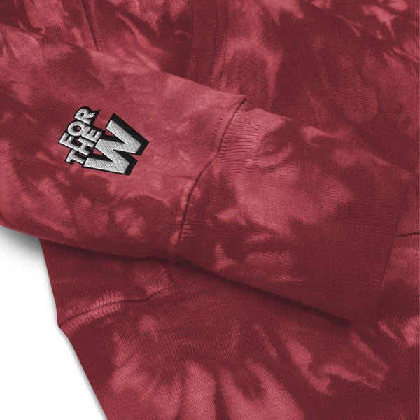 WREKD Co. WREKD Swag VROOM x For The Dub Embroidered Unisex Champion Tie-Dye hoodie