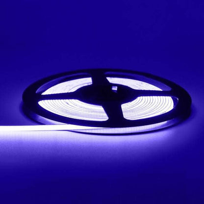 WREKD Co. LED Lighting Blue / 1 meter WREKD 24V COB LED 4mm Wide Flexible Strip w/ 480LEDs/M - 39" Strip - Choose Color