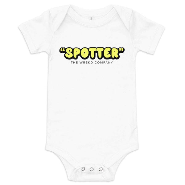 WREKD Co. WREKD Swag White / 12-18m WREKD "SPOTTER" Onesie