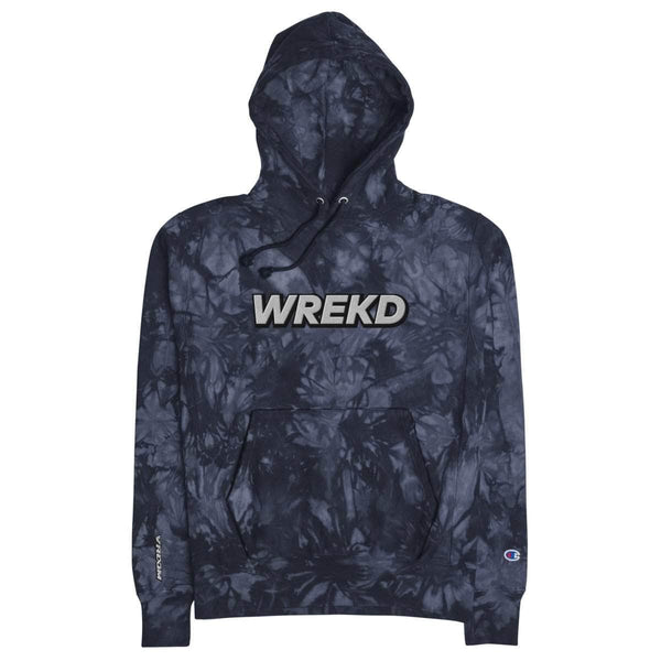 WREKD Co. WREKD Swag WREKD x VROOM Unisex Champion Tie-dye Hoodie