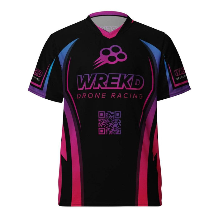 WREKD Drone Racing Community Jersey - Hotness Pink