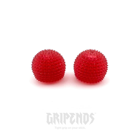 WREKD Co. Radio, Accessory, Stick End M4 / 🍭 Candy Red WREKD® GripEnds - Blorbs - Choose Thread Size / Color