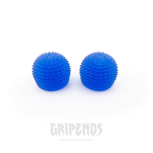 WREKD Co. Radio, Accessory, Stick End M4 / 💎 Crystal Blue WREKD® GripEnds - Blorbs - Choose Thread Size / Color