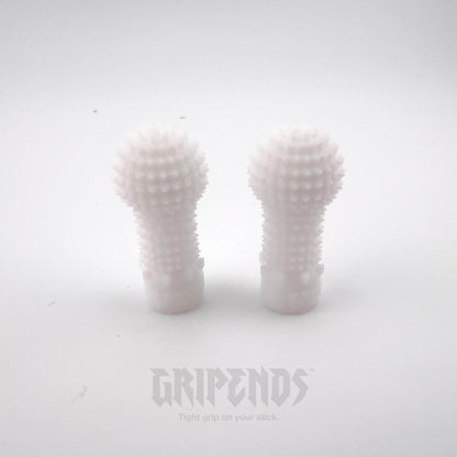 WREKD Co. Radio, Accessory, Stick End M4 / 👻 Ghosted White WREKD® GripEnds - Daubers - Choose Thread Size / Color
