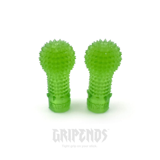 WREKD Co. Radio, Accessory, Stick End M4 / ☠️ Toxic Waste Green WREKD® GripEnds - Daubers - Choose Thread Size / Color