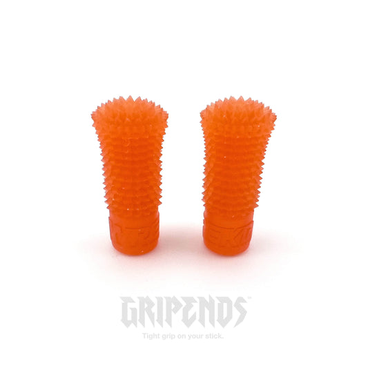 WREKD Co. Radio, Accessory, Stick End M4 / 🍊 Citrus Orange WREKD® GripEnds - Flairs - Choose Thread Size / Color