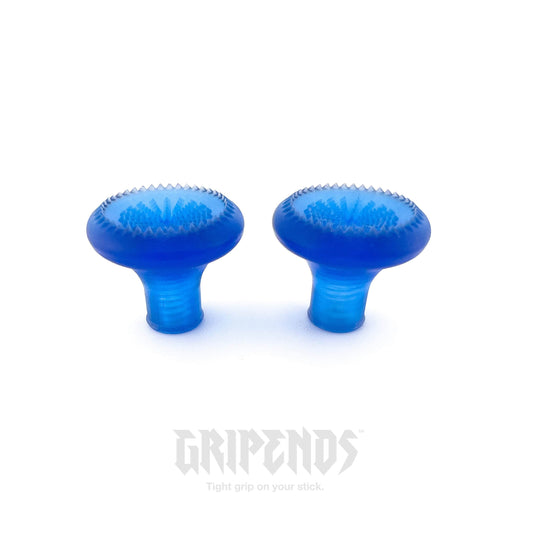 WREKD Co. Radio, Accessory, Stick End M4 / 💎 Crystal Blue WREKD® GripEnds - Gamers - Choose Thread Size / Color