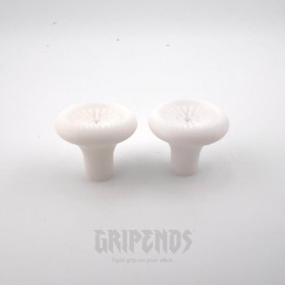 WREKD Co. Radio, Accessory, Stick End M4 / 👻 Ghosted White WREKD® GripEnds - Gamers - Choose Thread Size / Color