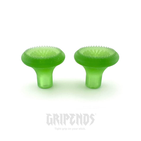 WREKD Co. Radio, Accessory, Stick End M4 / ☠️ Toxic Waste Green WREKD® GripEnds - Gamers - Choose Thread Size / Color