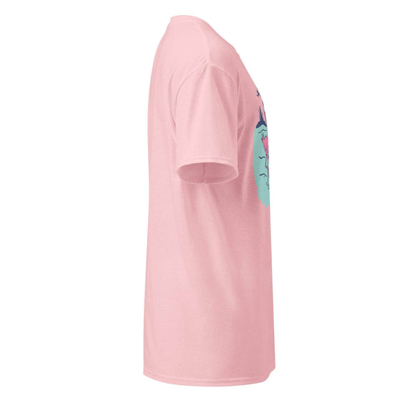 WREKD Co. Clothing, T-Shirt WREKD® Let's Rip! Pink Flamingo Tee - SoftStyle