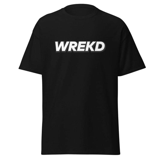 WREKD Co. Clothing, T-Shirt Black / S WREKD Logo Self-Expression Tee - Choose Color