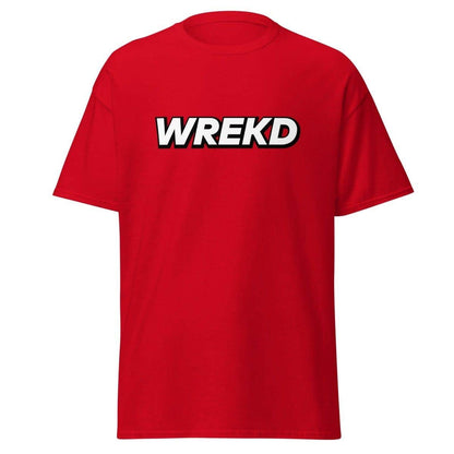 WREKD Co. Clothing, T-Shirt Red / S WREKD Logo Self-Expression Tee - Choose Color